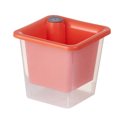 PP材质正方形自吸水花盆种菜盆