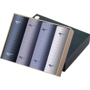 七匹狼男士内裤全棉男生纯棉透气抑菌冰丝四角裤大码抗菌裤衩裤头