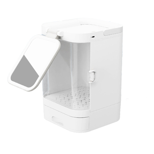 OK镜盒收纳盒RGP硬性眼镜居家整理收纳箱角膜塑形镜便携护理箱