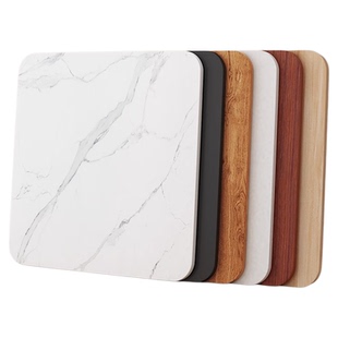 正方形烤火桌面餐桌面板单独台面板家用麻将桌餐桌小盖板定制板材