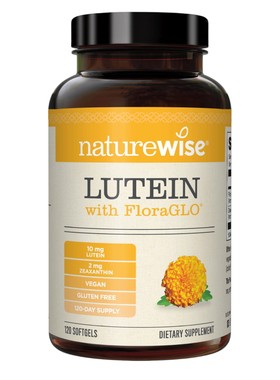 【新品】Naturewise叶黄素玉米黄质护眼睛成人美国原装进口软胶囊