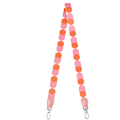 龙骧花瓣粉迷你免打孔改造帆布带