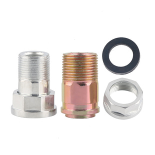 燃气表用转接头M30加厚玛钢4分家用天然气表转接煤气表活接头配件