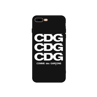 潮牌CDG川久保玲适用苹果14promax手机壳iphone78plus全包13软套xr透明12华为小米oppo安卓vivo定制xsmax