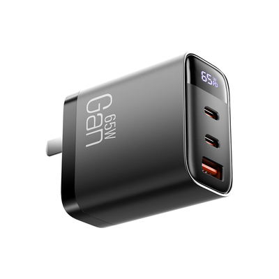 65W氮化镓充电器PD快充头Gan适用苹果iPhone17promax华为小米macbook手机平板笔记本电脑双typec多口60W插头