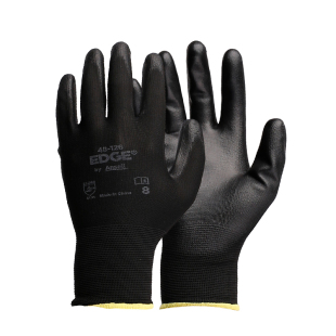 安思尔48-126劳保耐磨工作干活防滑透气PU涂层浸掌抗撕裂防护手套