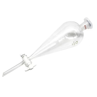 玻璃聚四氟乙烯梨形分液漏斗实验室125 250球形500 1000ml活塞 架