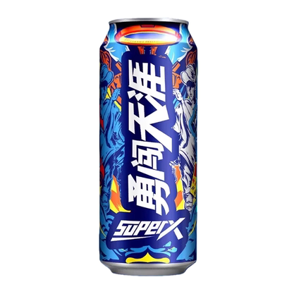抢先购 雪花啤酒罐装勇闯天涯经典勇闯 SuperX8度500ml12罐装