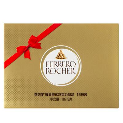 费列罗榛果威化巧克力制品15粒