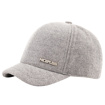 高端品牌男式冬季男款短帽檐帽子