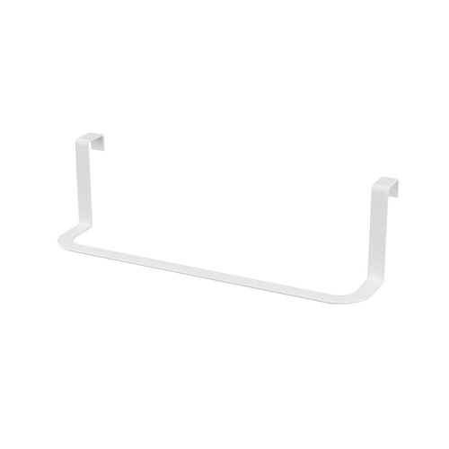 浴室毛巾架免打孔镜柜下凉毛巾杆洗手间擦手巾架厨房柜门抹布挂架