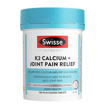 Swisse斯维诗柠檬酸钙片维生素d k2关节片中老年人护关节钙片*2