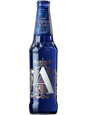青岛啤酒奥古特系列啤酒「A3」480ml*12瓶整箱啤