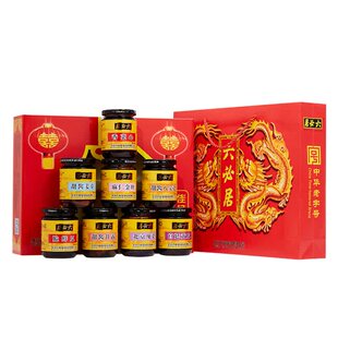 北京六必居精八礼盒八宝菜麻仁金丝黄瓜酱菜特产老字号咸菜伴手礼