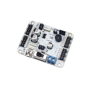 24路舵机控制器/控制板 支持手柄/蓝牙/MP3模块创客DIY机器人主板