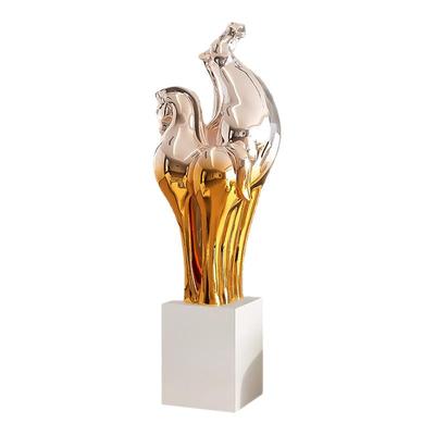 大型马落地摆件客厅沙发电视柜旁轻奢高级感玄关展厅开业乔迁礼物