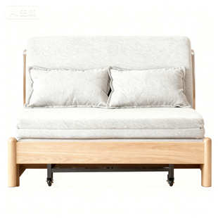 不锈钢可拆洗沙发床三抽折叠两用多功能小户型客厅卧室布艺沙发床