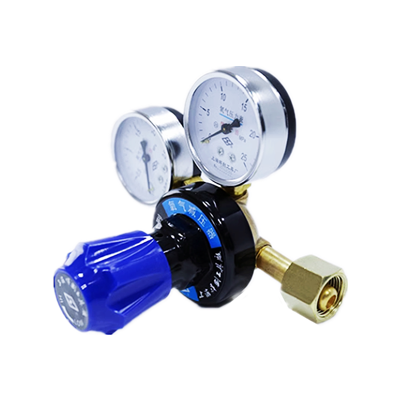 上海工具工字牌YQY-07A防震氧气瓶减压器稳压表调压阀 YQY-07全铜