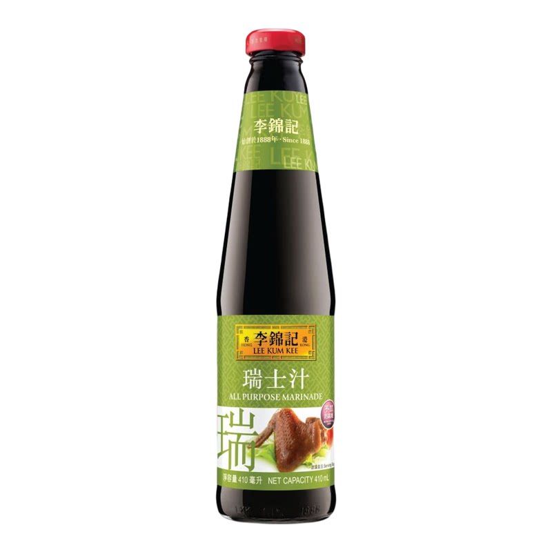 李锦记香港2瓶优惠装瑞士汁410ml厨房秘制烹饪调味酱料香甜独特版