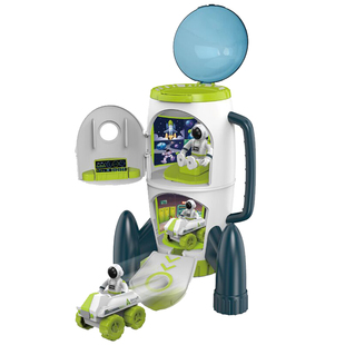 儿童火箭模型玩具航天飞船男孩3岁探索队发射宇宙太空套装宇航员