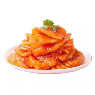 东北辣花萝卜泡菜咸菜韩式酸甜辣萝卜萝卜咸菜开胃下饭菜榨菜酱菜