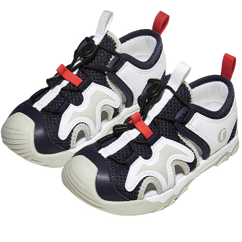 基诺浦机能鞋2025年夏季款男女宝宝鞋子学步鞋童鞋山行凉鞋GW1762