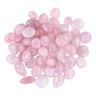 郁金香水培石头天然粉色水晶水仙花鹅卵石养花石子花盆鱼缸雨花石