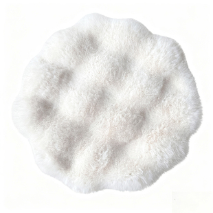 轻奢风猫窝毛绒圆形爬架睡觉太空舱保暖猫狗垫子犬地垫狗窝垫