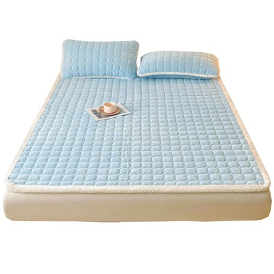 【A类母婴级】夹棉牛奶绒床单