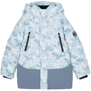 Skechers斯凯奇小暖宝童装男童冬季新款儿童保暖羽绒服外套