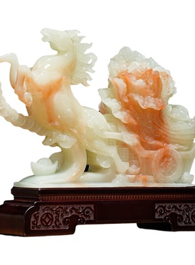 马上发财生肖马摆件乔迁开业礼物