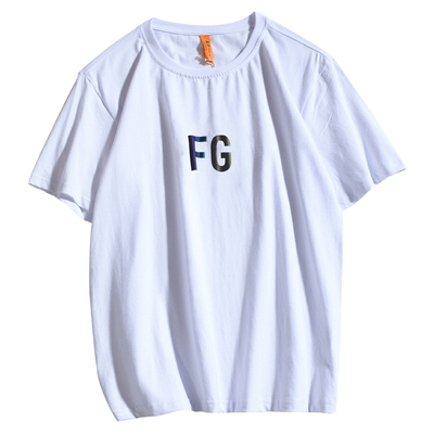 富贵短袖反光潮流休闲