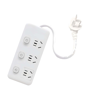 二脚三项家用大功率短线排插多孔