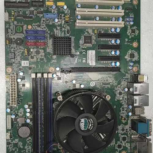 研华 AIMB-785 REV.A1， 工控主板配套内存和c