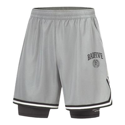 李宁男款短裤透气宽松运动裤舒适