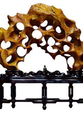 天然太湖石奇石景观石摆件