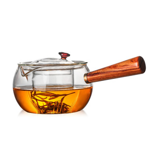 木侧把玻璃茶壶耐高温加厚玻璃煮茶器功夫泡茶壶小青柑专用泡茶壶