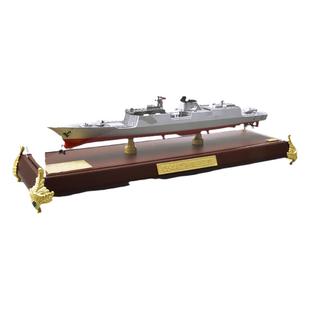 054A型导弹护卫舰合金模型仿真成品军舰军事战舰摆件退伍收藏礼品