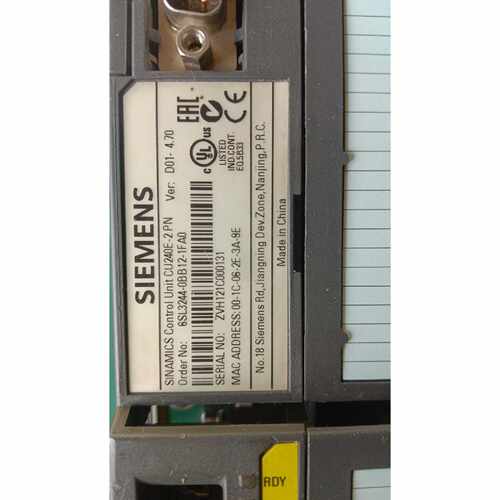 议价3356#，西门子G120变频器，控制单，型号6SL324
