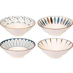 摩登主妇拉面碗家用2026新款高级感汤面碗吃面大碗斗笠面条碗餐具