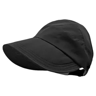 防晒帽女2025新款半空顶帽子赵露思同款遮阳鸭舌太阳渔夫防紫外线