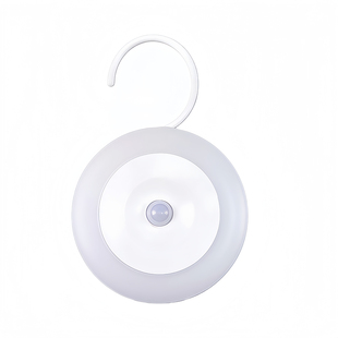 2025新款挂钩小夜灯人体感应三色充电磁吸遥控大学生宿舍喂奶灯