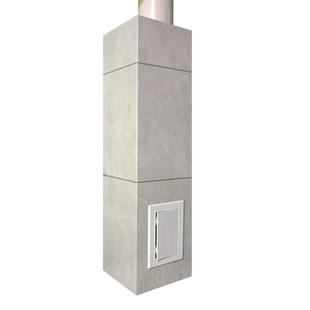 热水器消防空调卫浴厨房天燃气管道下水管道装饰遮挡护角包管订制