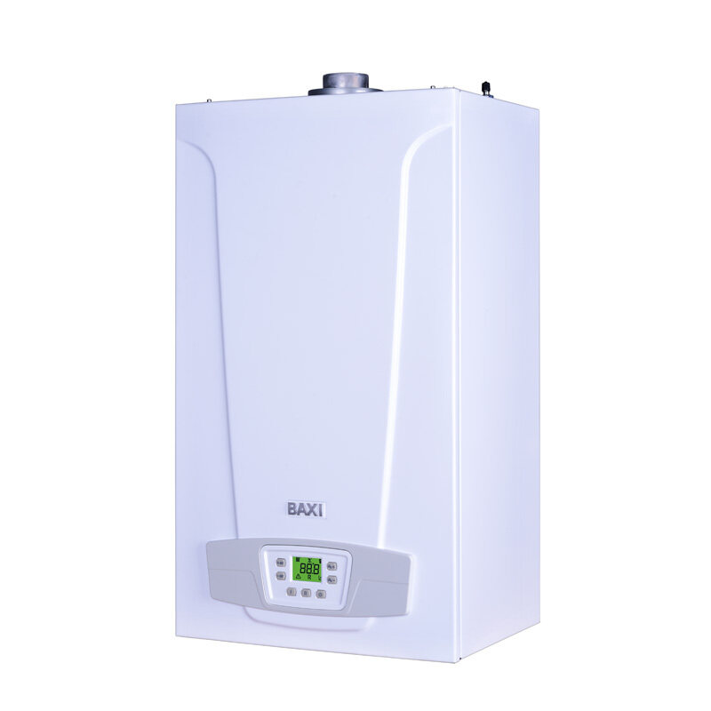 进口24kW英国BAXI燃气壁挂炉暖气片热水地暖两用高效取暖ECO PRO