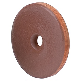 真牛皮隔片双面皮垫片隔珠文玩金刚星月菩提桃核手串diy配件配饰