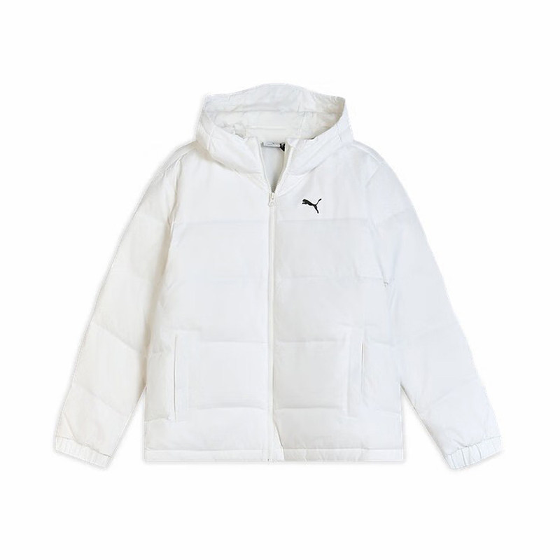 PUMA彪马男装羽绒服2025冬季防风保暖连帽休闲夹克外套 692811-02