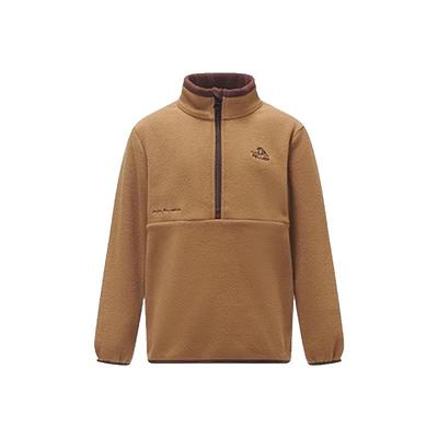 伯希和儿童抓绒衣男女童摇粒绒