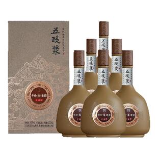 五醍浆年份老酒(荣耀) 42度500ml6瓶整箱纯粮食 年货春节送礼白酒
