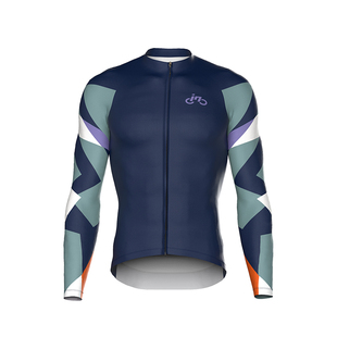 INBIKE长袖骑行服男春夏秋季速干上衣专业紧身公路山地自行车衣服