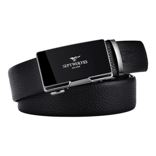 七匹狼皮带男士真皮正品头层牛皮耐磨裤带商务2026新款中青年腰带